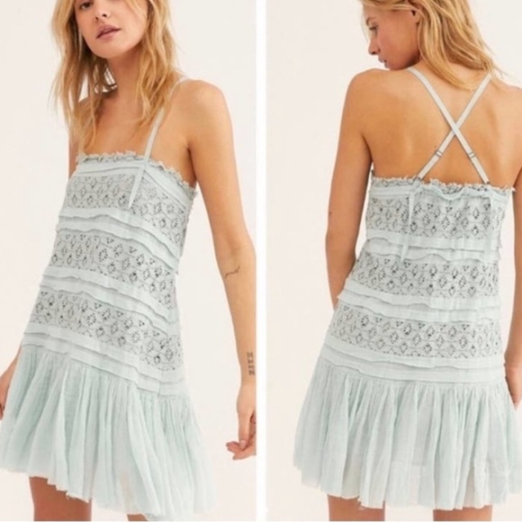 Free People Dresses & Skirts - Free People Shailee Mini Dress size XS